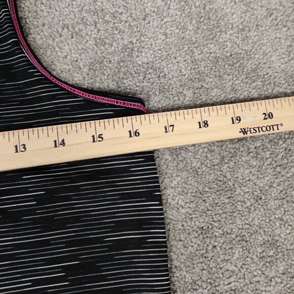 Reebok Women's Tank Top Size M Black White X-Dri Athleisure Activewear Sport - Picture 6 of 7